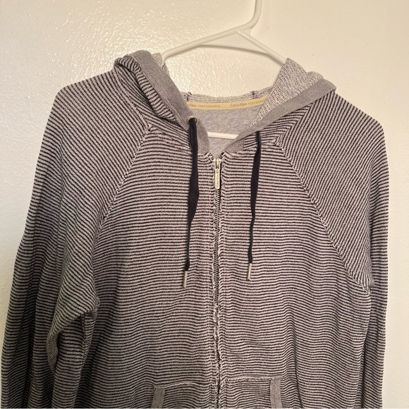 Calvin Klein Performance Zip Hoodie Gray Terry Cloth - Picture 2 of 11